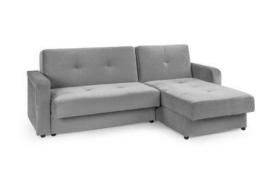 Kair - Sofabed - Plush Grey - Universal Corner