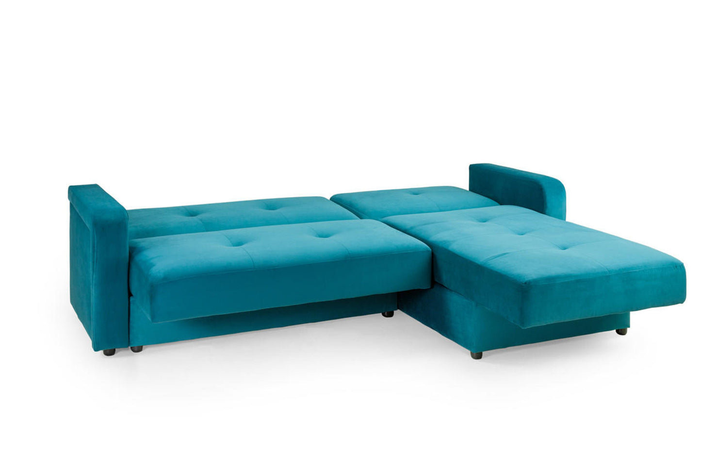 Kair - Sofabed - Plush Teal - Universal Corner