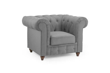 Kensington - Sofa Plush - Grey - Armchair