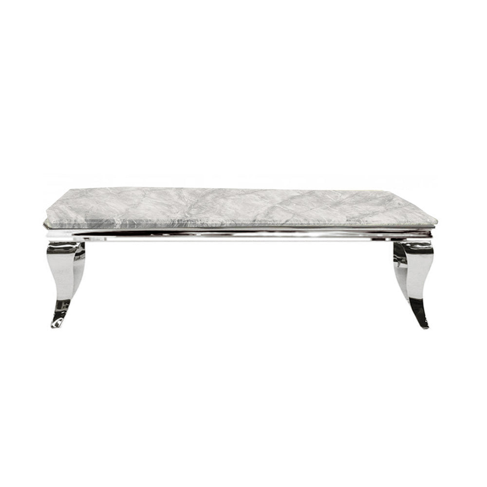 Louis - Chrome Coffee Table