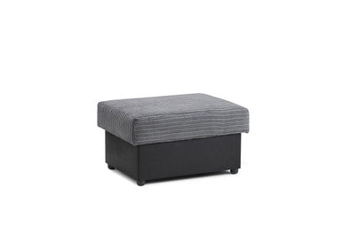 Logan - Sofa - Black/Grey