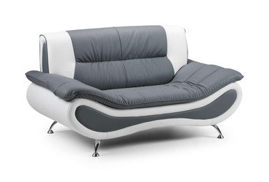 Napoli - Sofa- White/Grey