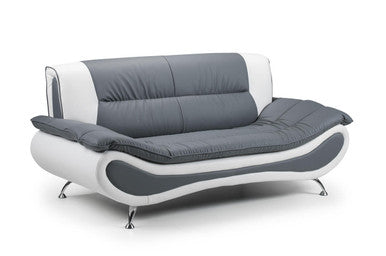 Napoli - Sofa- White/Grey