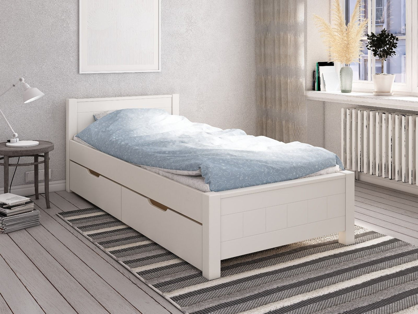 Viera - Single Bed - White