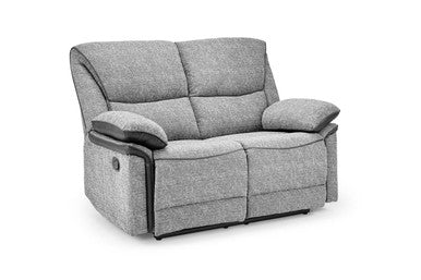 Preston - Recliner - Sofa - Grey - 2 Seater