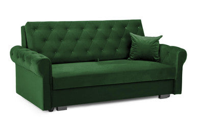 Rosalind - Sofabed - Plush Green