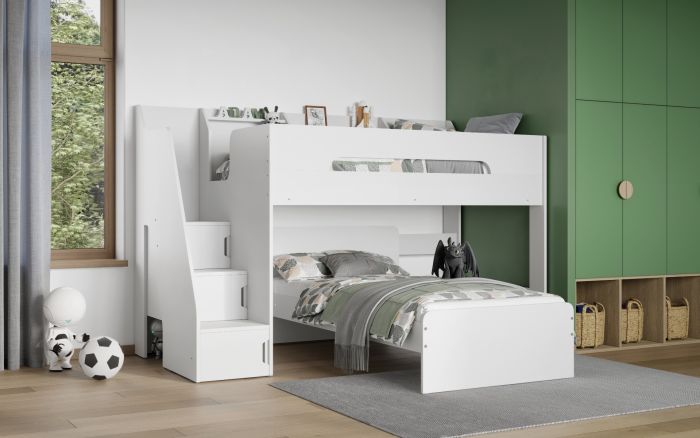 Stepaside - L Shaped Bunk Bed