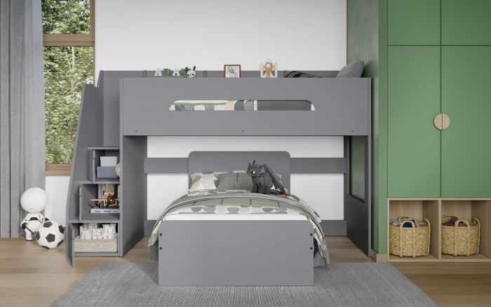 Stepaside - L Shaped Bunk Bed