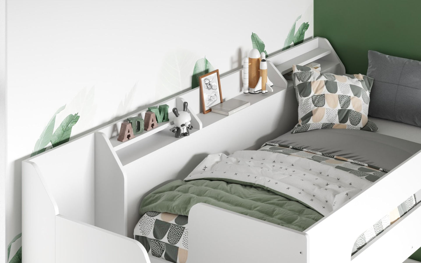 Stepaside - L Shaped Triple Sleeper - With Storage