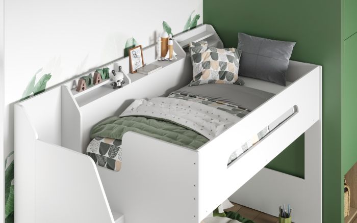 Stepaside - High Sleeper - Frame Only - White