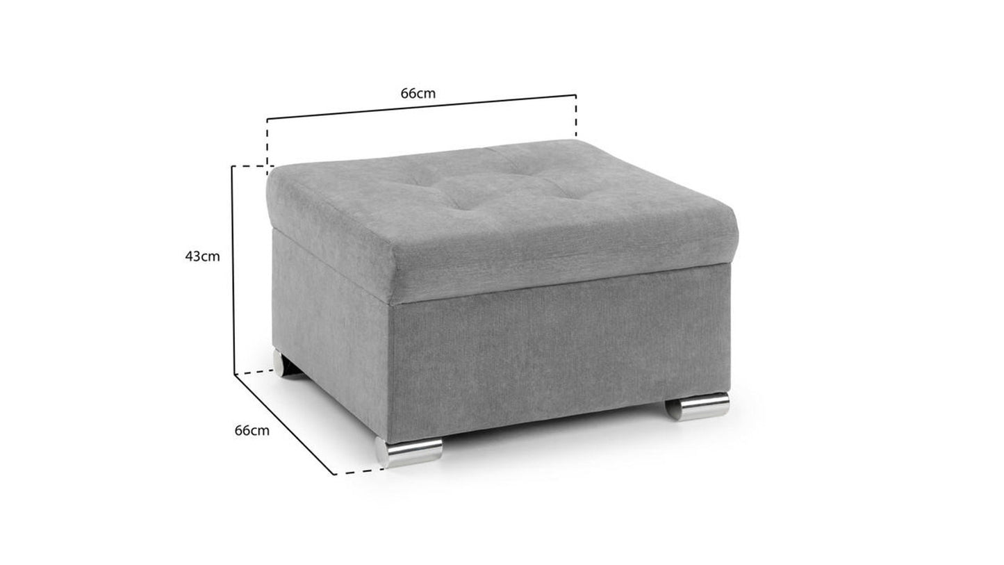 Weronika - Sofabed - Grey - 3 Seater